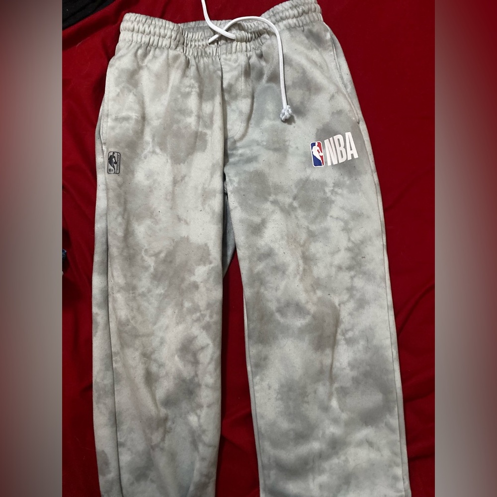 Grey NBA joggers